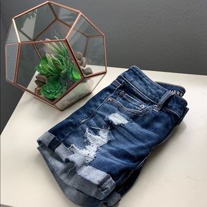 American Eagle midi shorts